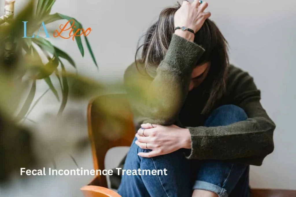 woman worried about fecal incontinence diet Brentford