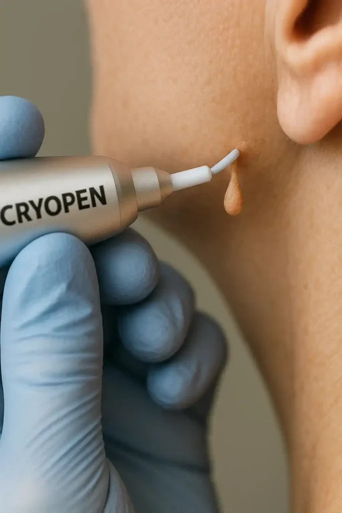 Cryopen for skin tags removal Brentford speak to our team today!