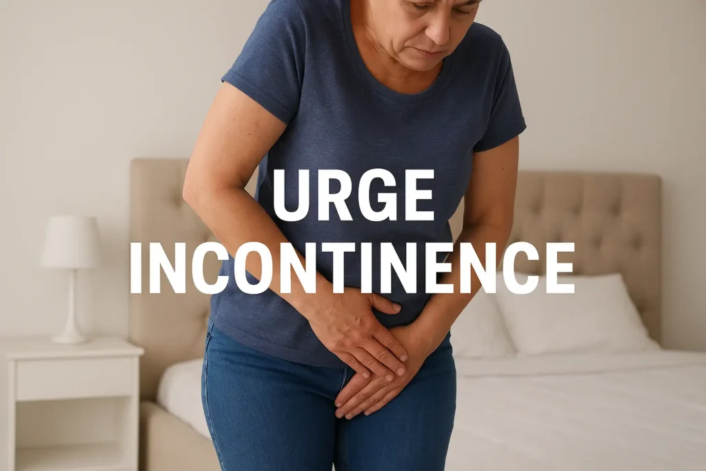 how to manage urge incontinence Brentford symptoms
