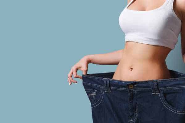 woman after fat reduction treatment Brentford