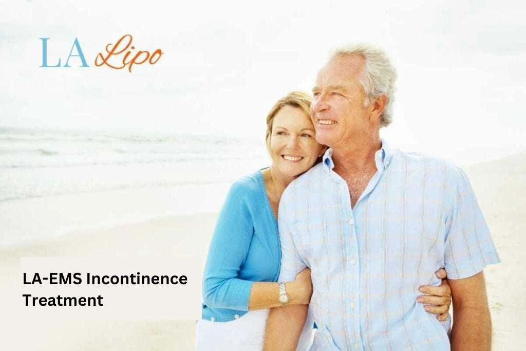 happy couple after treating stress incontinence Brentford speak to our team today.